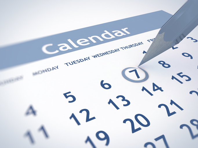 image of a calendar