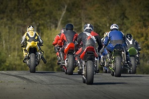 Group of Bikers