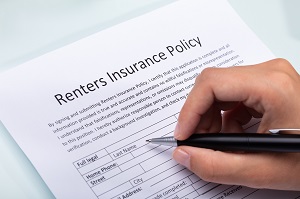 renters insurance paperwork